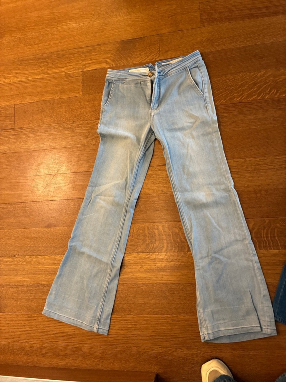 Pilcro Light Blue Flare Jeans